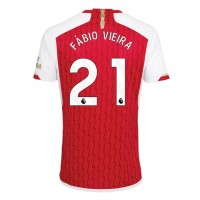 Dres Arsenal Fabio Vieira #21 Domaci 2023-24 Kratak Rukav